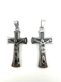 Stainless Steel Crucifix Cross Pendant