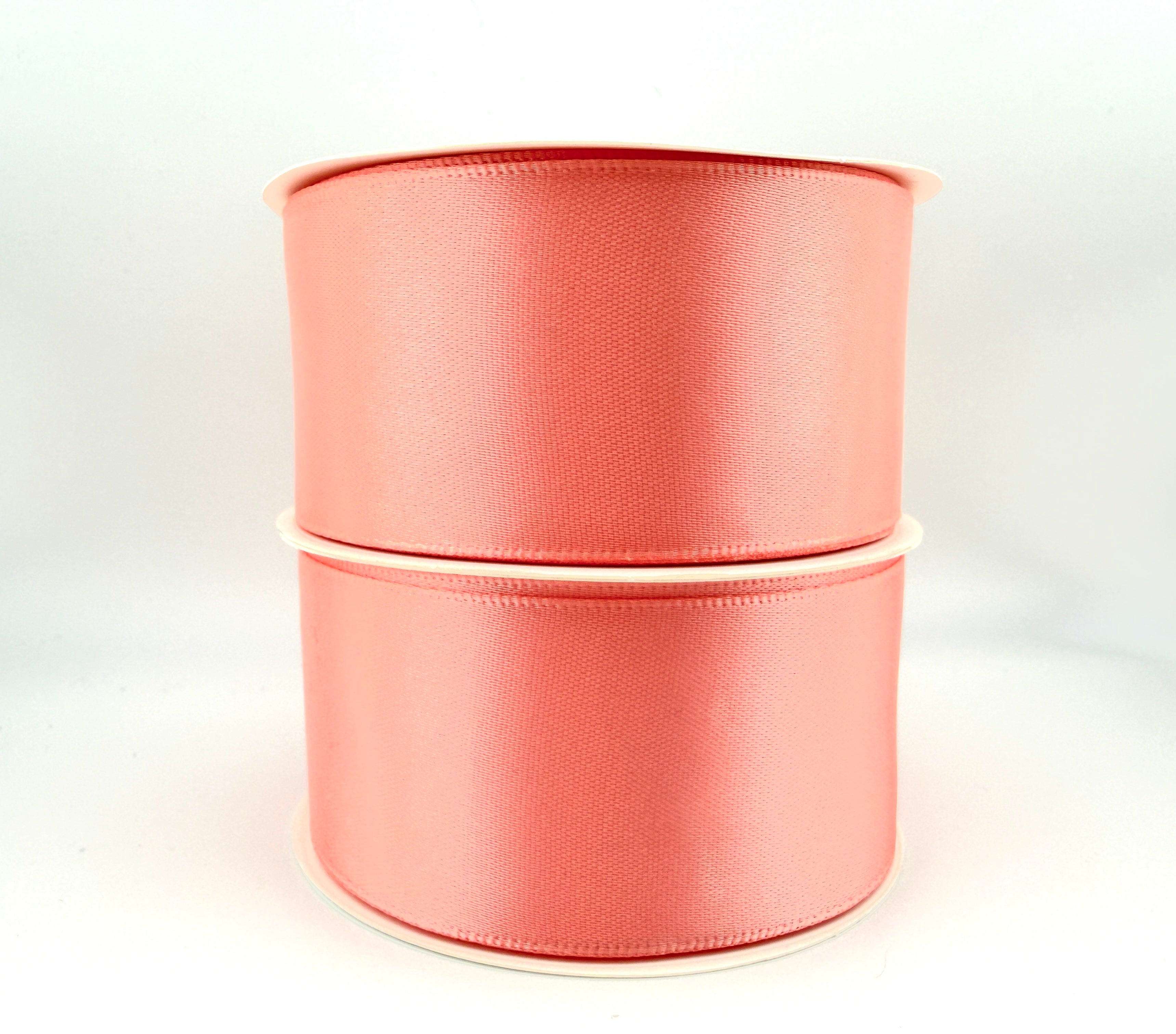 Rib-Row Ribbon 1.5 inch Shell Pink