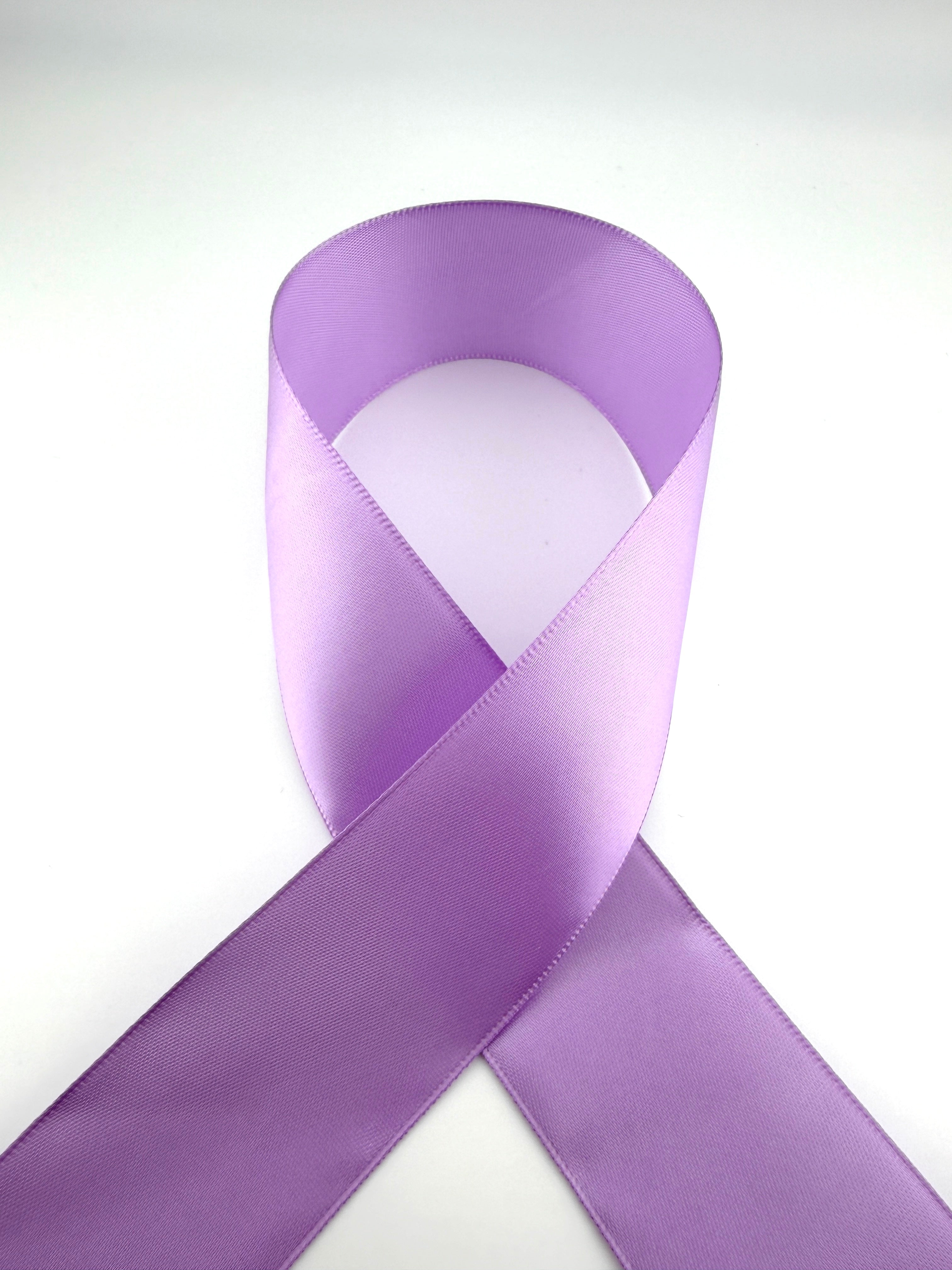 Rib-Row Ribbon 1.5 inch Light Purple