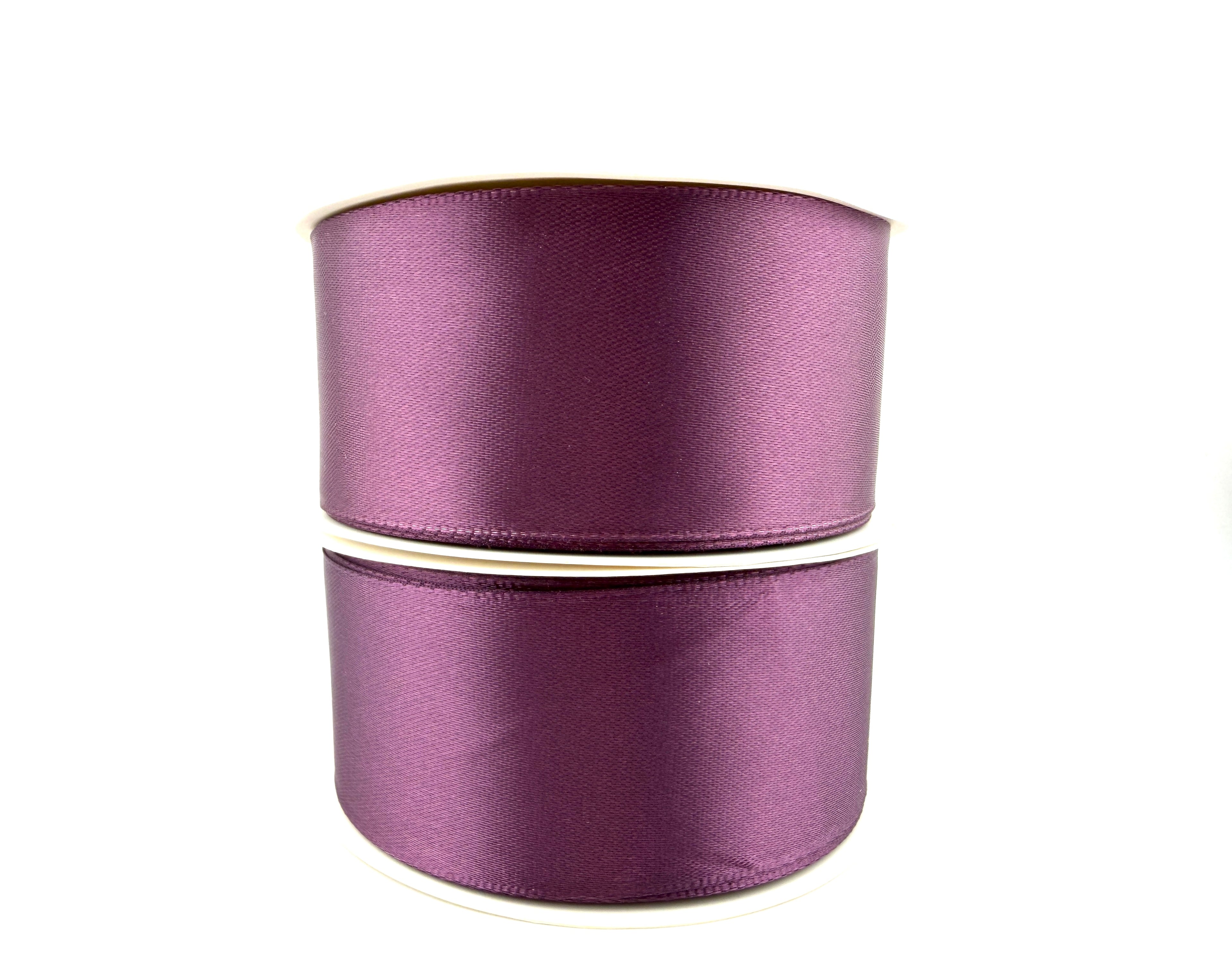 Rib-Row Ribbon 1.5 inch Plum Purple