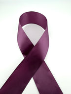 Rib-Row Ribbon 1.5 inch Plum Purple