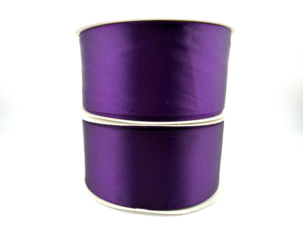 Rib-Row Ribbon 1.5 inch Cyber Grape