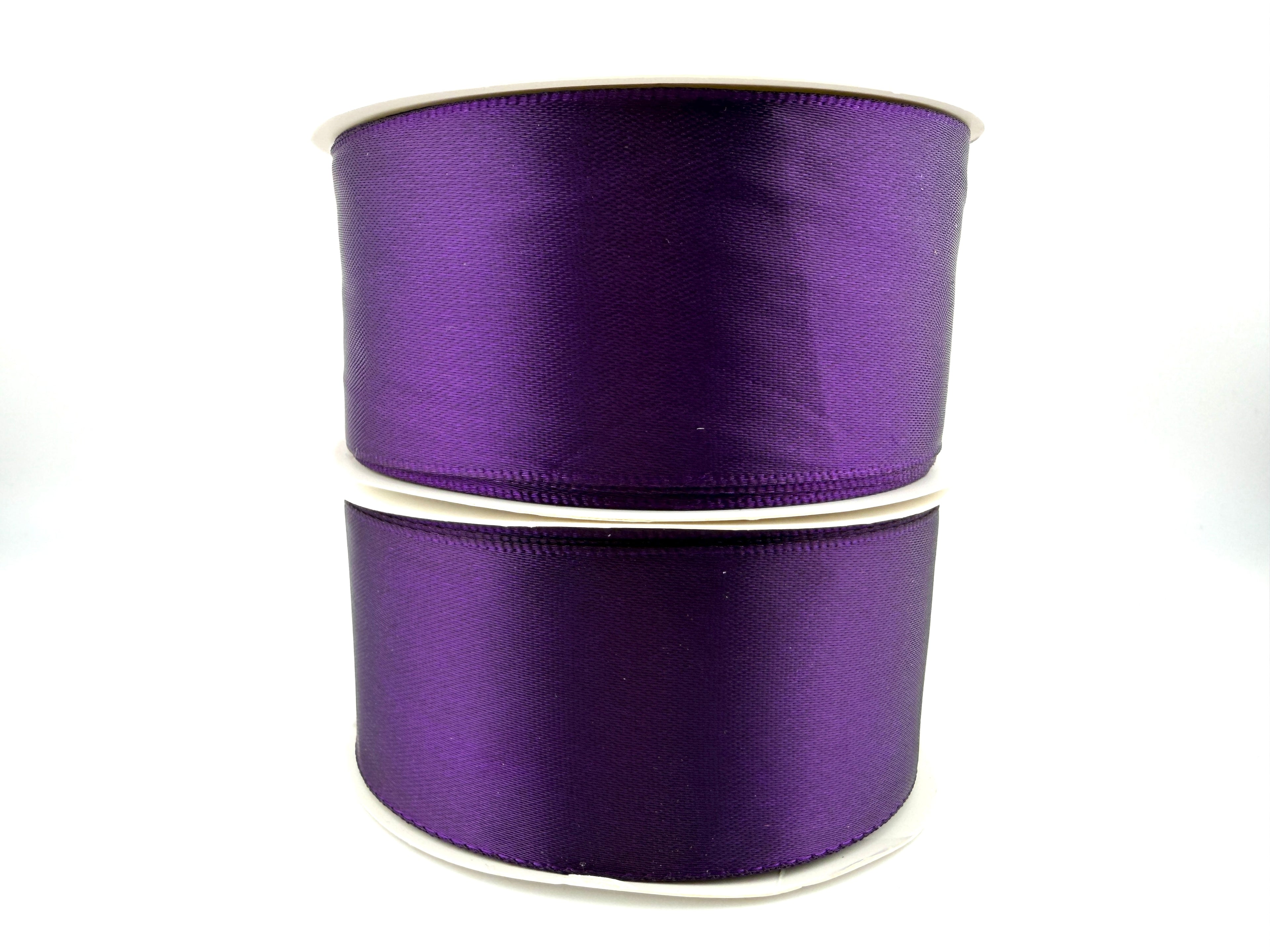 Rib-Row Ribbon 1.5 inch Cyber Grape