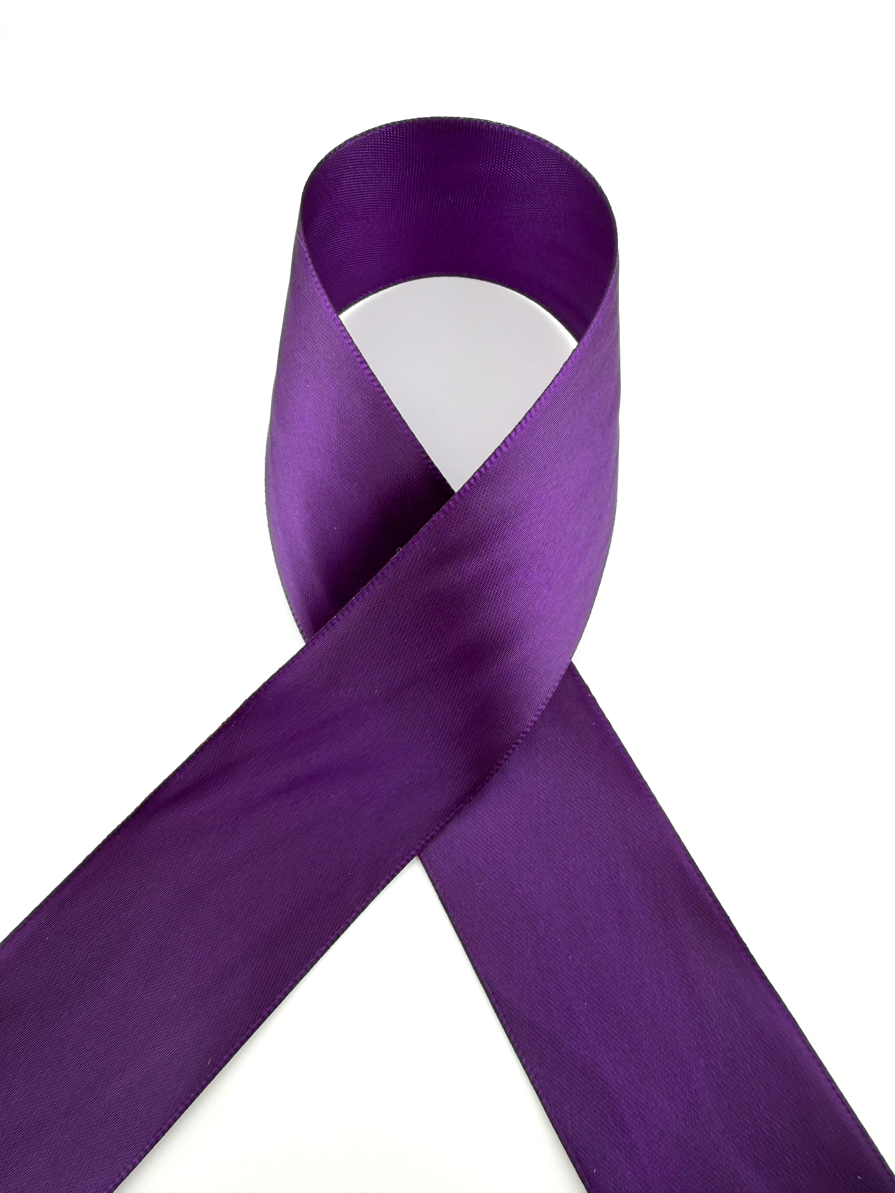 Rib-Row Ribbon 1.5 inch Cyber Grape