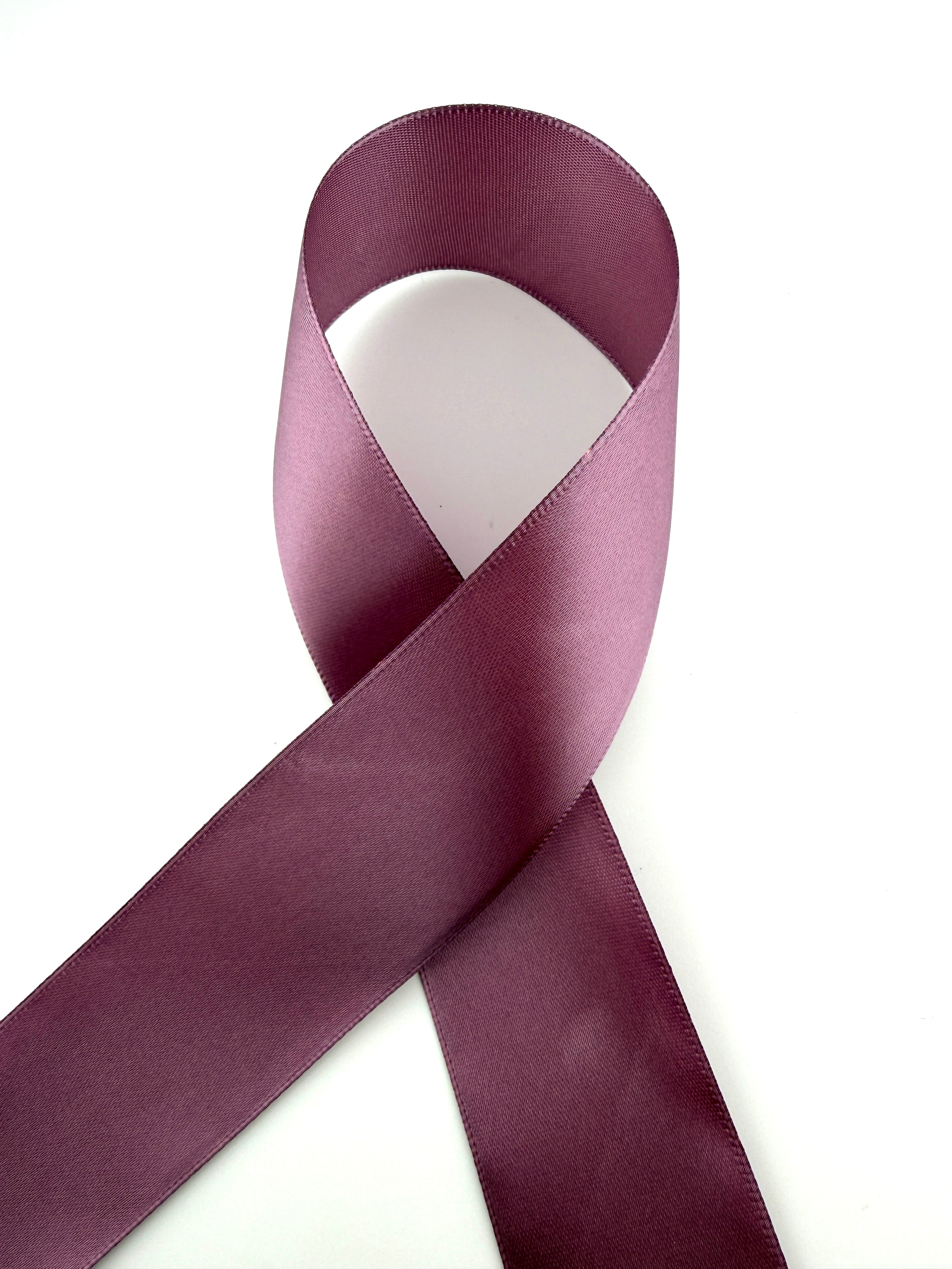 Rib-Row Ribbon 1.5 inch Moderate Purple