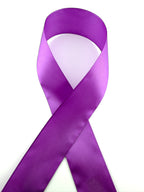 Rib-Row Ribbon 1.5 inch Purple