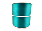 Rib-Row Ribbon 1.5 inch Teal Blue