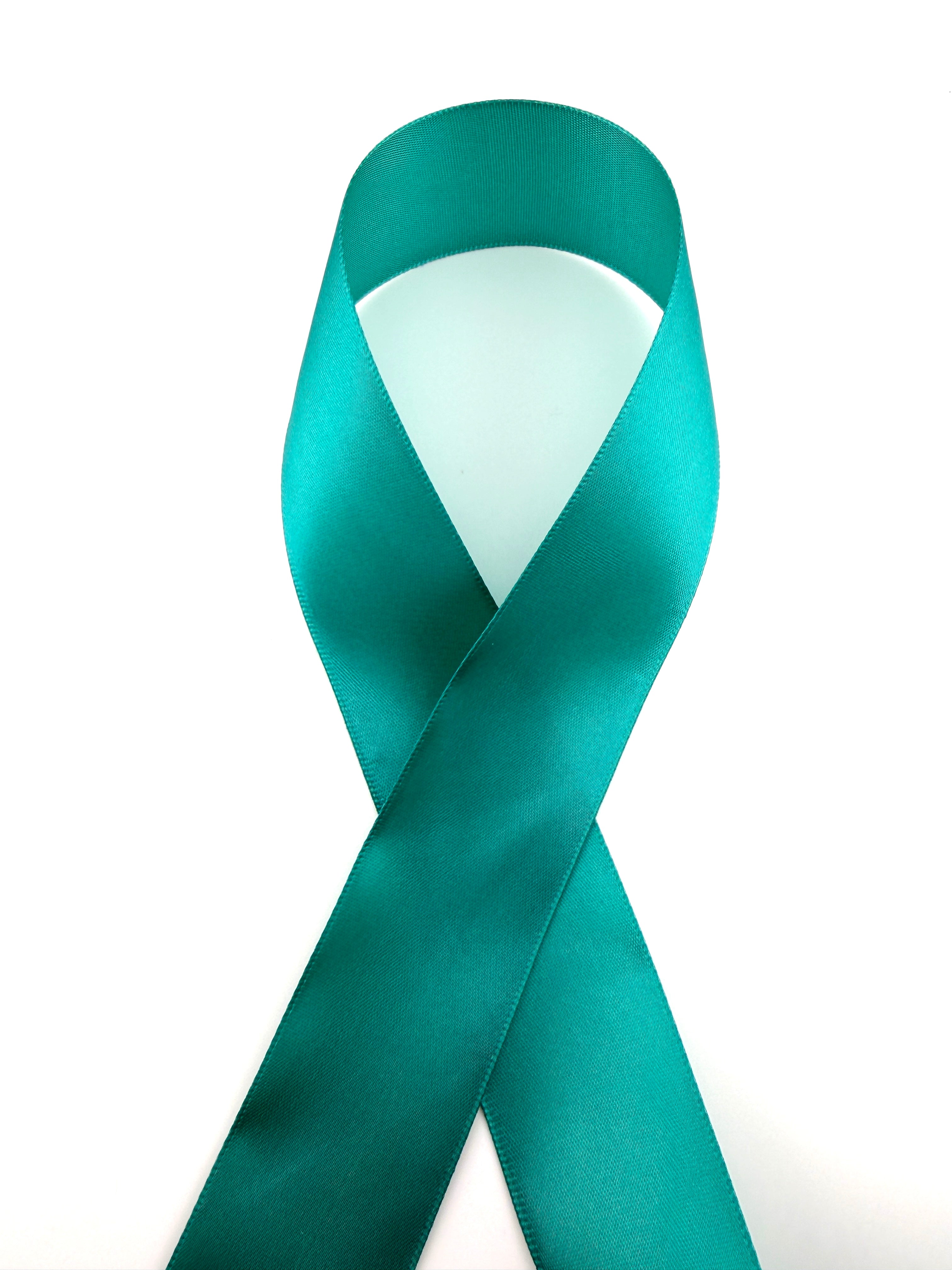 Rib-Row Ribbon 1.5 inch Teal Blue