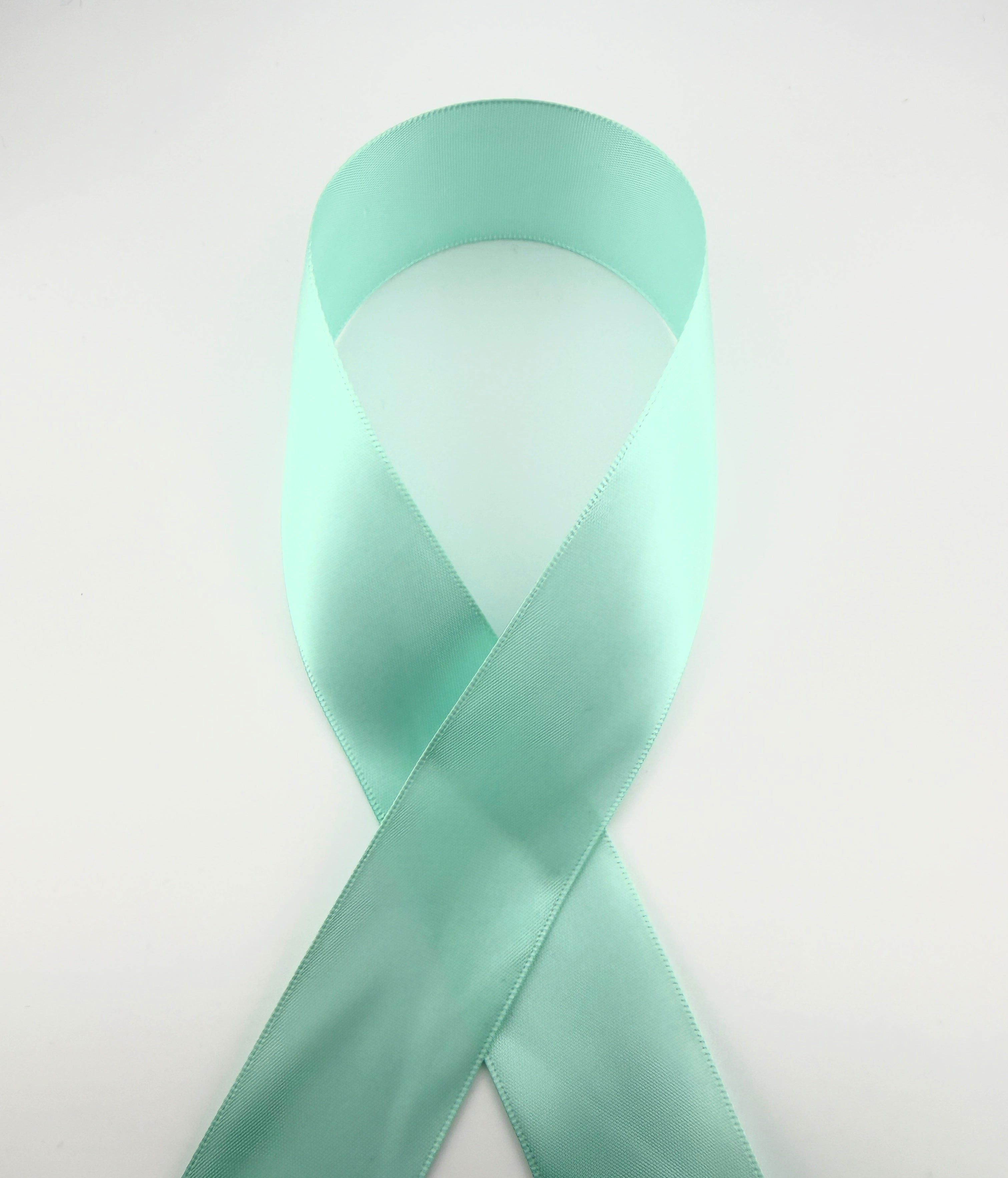 Rib-Row Ribbon 1.5 inch Light Turquoise