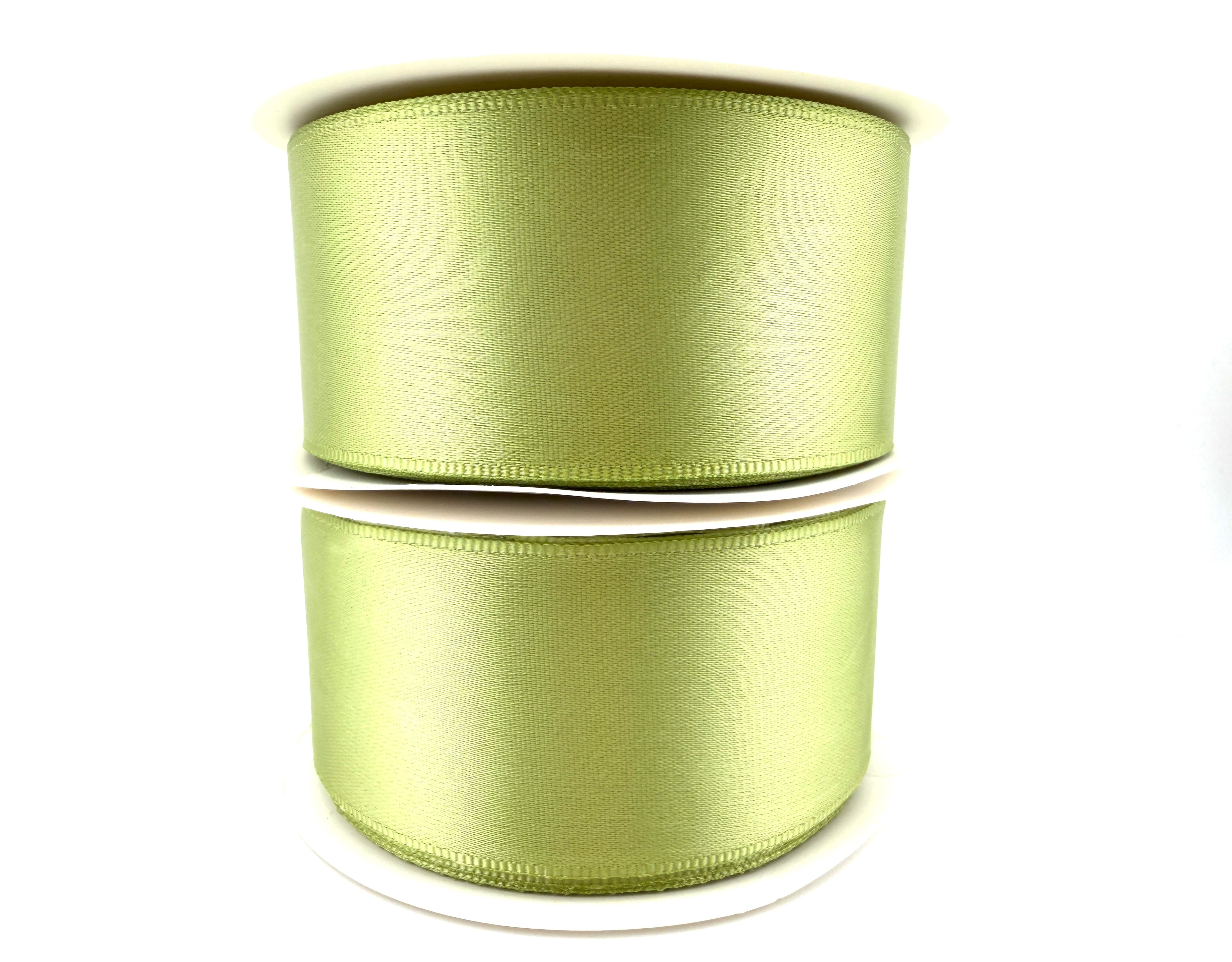 Rib-Row Ribbon 1.5 inch Moss Green