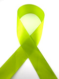 Rib-Row Ribbon 1.5 inch Apple Green
