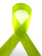 Rib-Row Ribbon 1.5 inch Apple Green