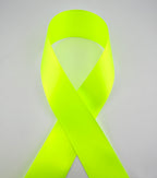 Rib-Row Ribbon 1.5 inch Neon Green
