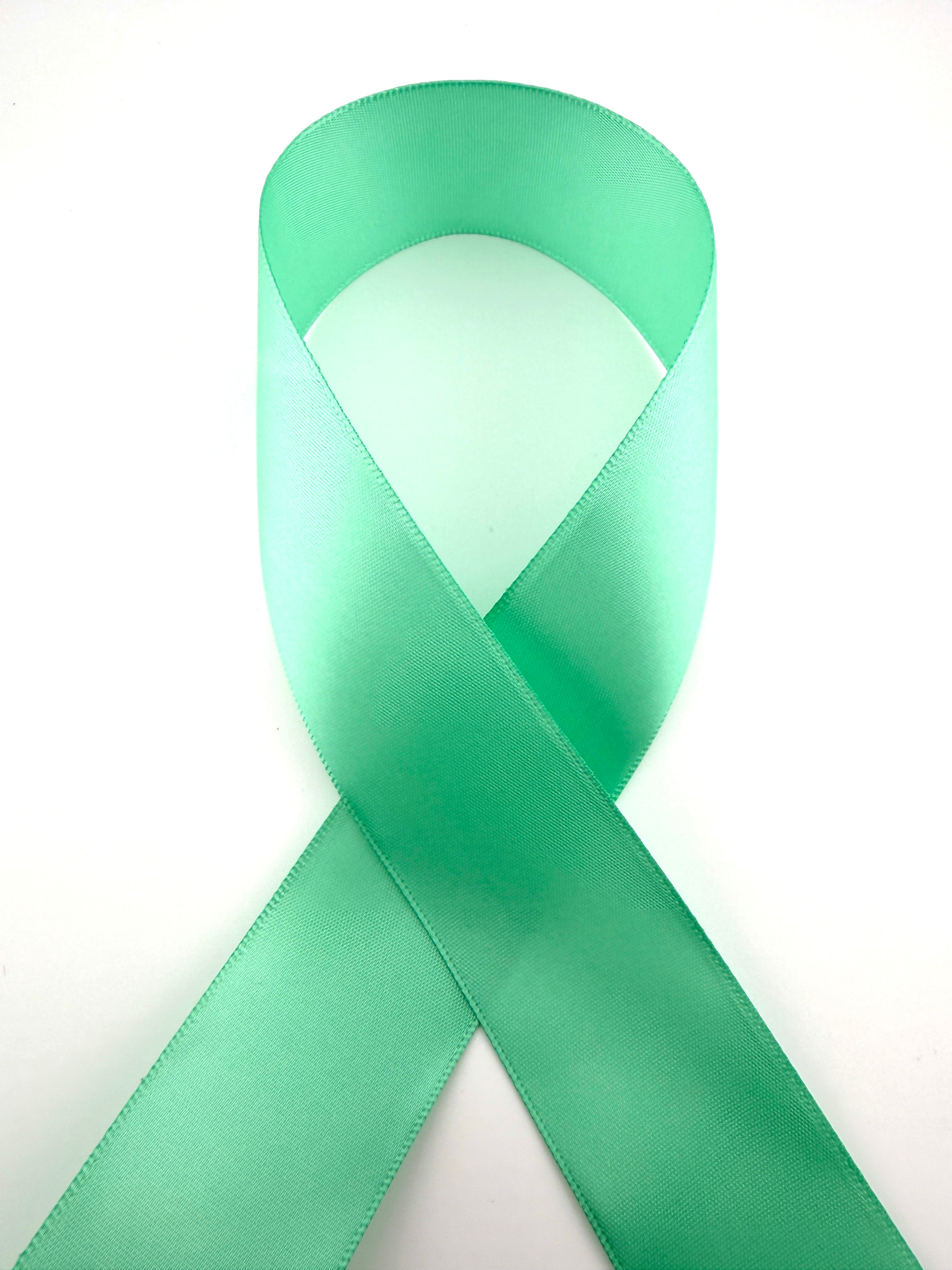 Rib-Row Ribbon 1.5 inch Stone Green