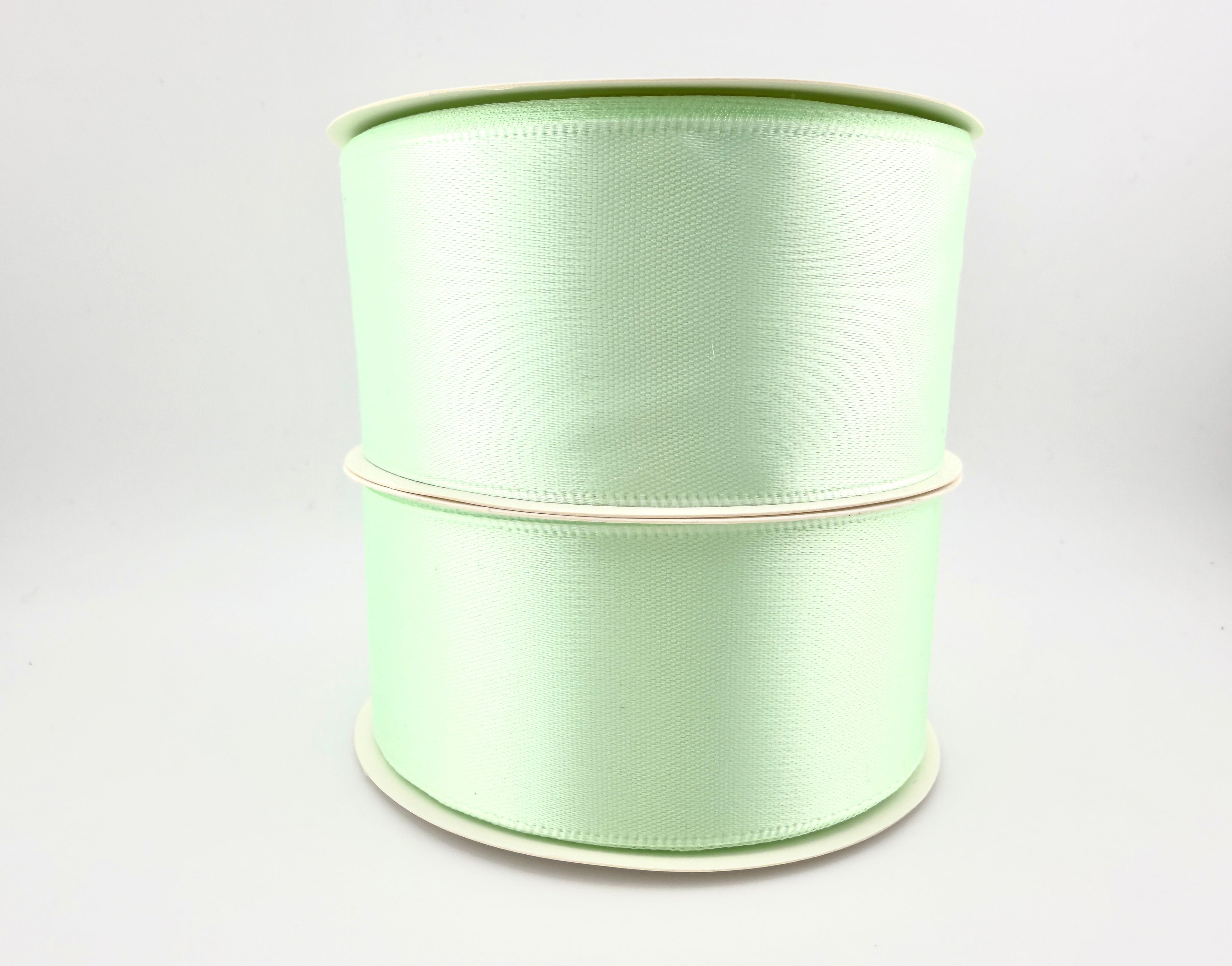 Rib-Row Ribbon 1.5 inch Tea Green