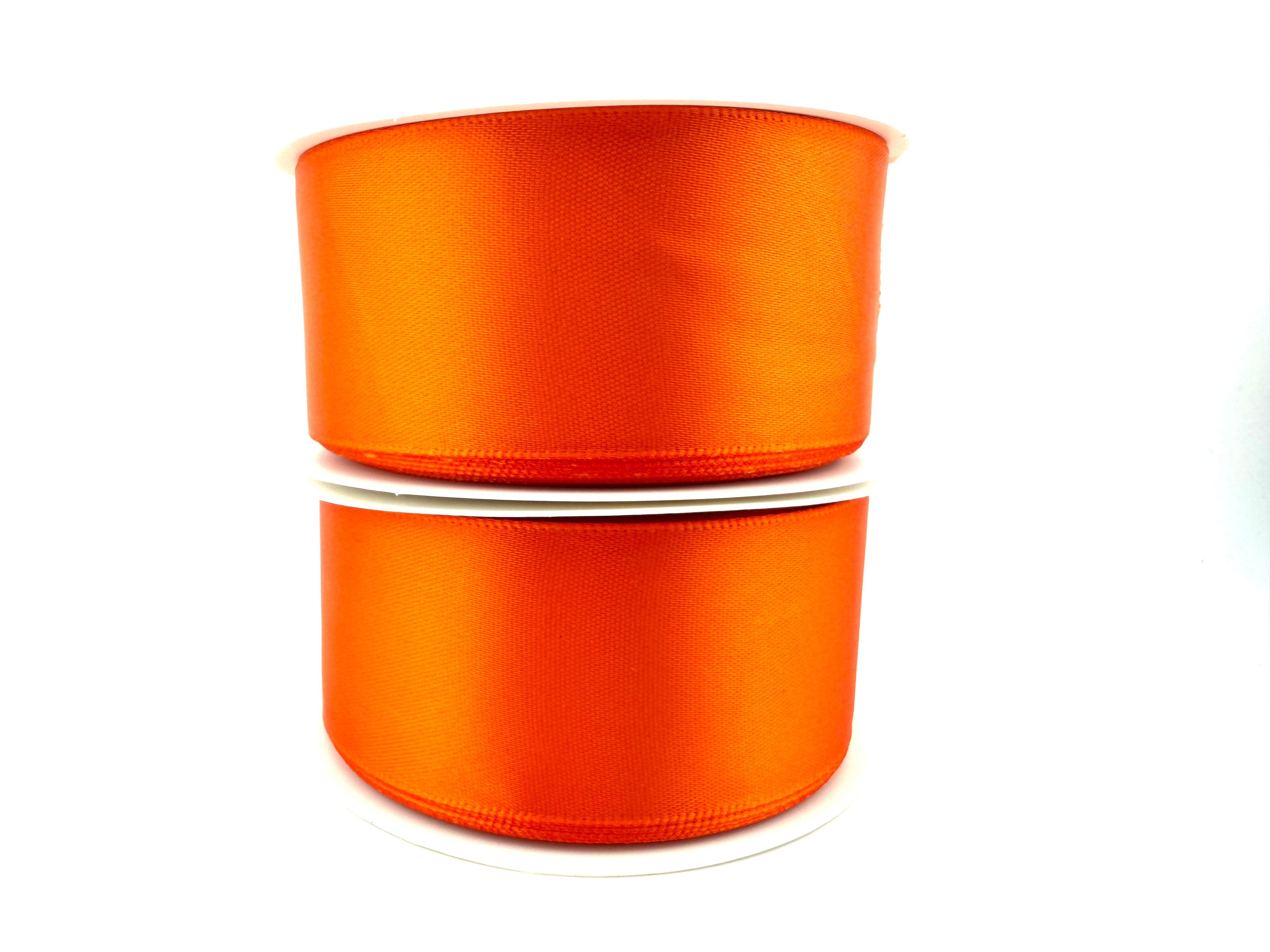Rib-Row Ribbon 1.5 inch Orange Soda