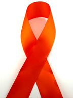 Rib-Row Ribbon 1.5 inch Orange Soda