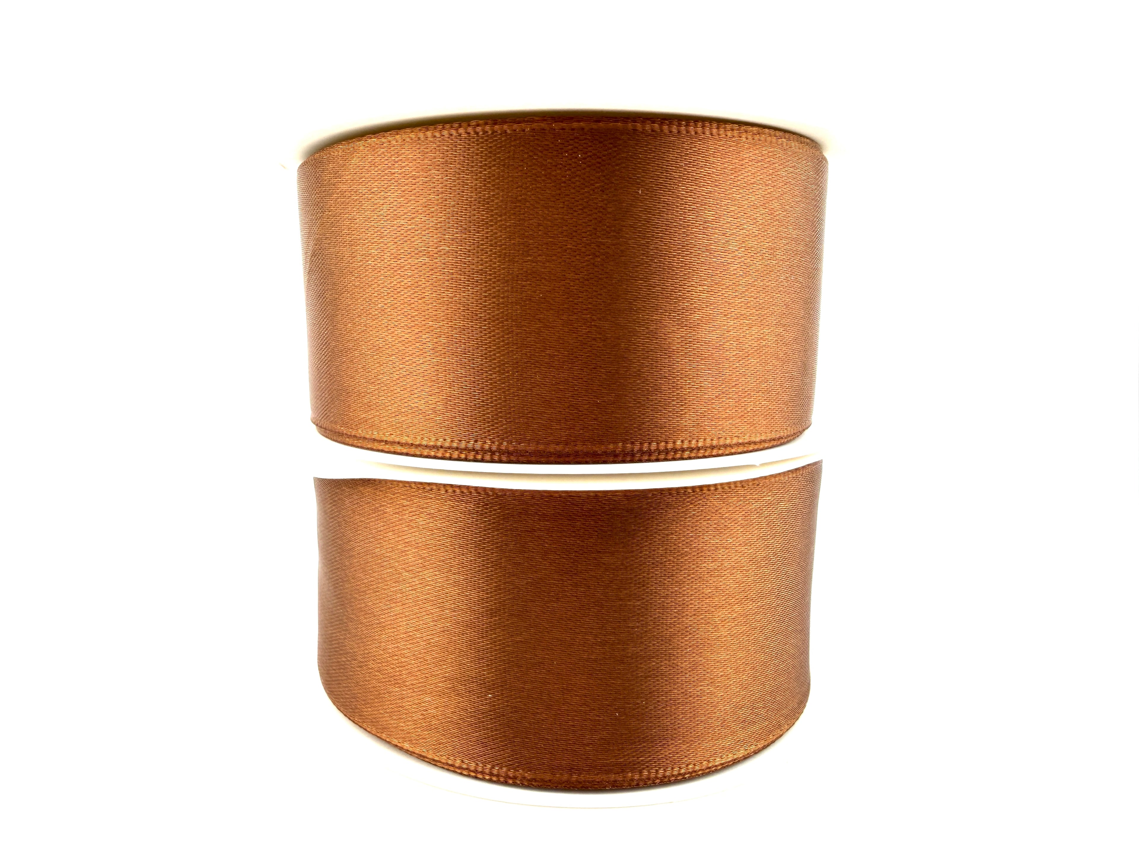 Rib-Row Ribbon 1.5 inch Brown