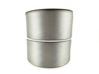 Rib-Row Ribbon 1.5 inch Silver