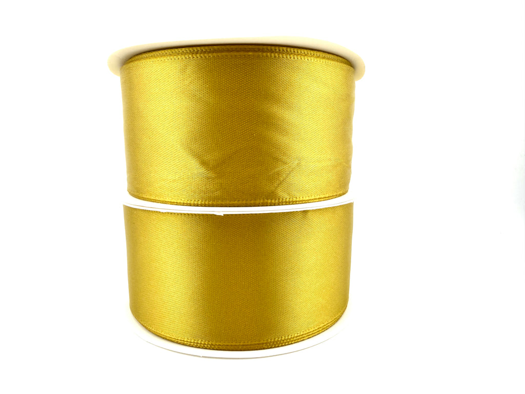 Rib-Row Ribbon 1.5 inch Gold