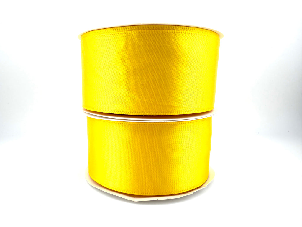 Rib-Row Ribbon 1.5 inch Banana Yellow