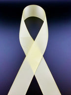 Rib-Row Ribbon 1.5 inch Cream