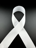 Rib-Row Ribbon 1.5 inch White