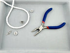 6mm Glass Faceted Rondelle Beads White