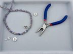6mm Glass Rondelle Beads Gray