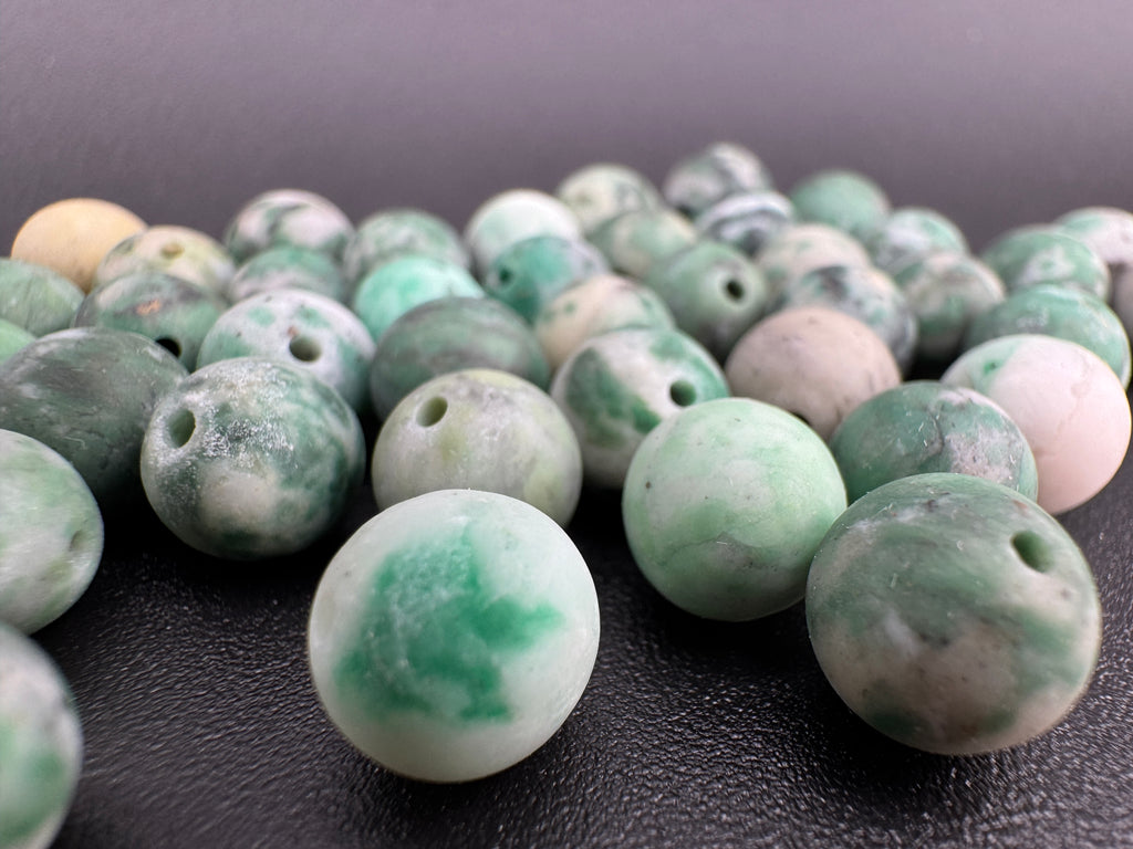 Matte African Jade Beads