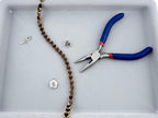 8mm Faceted heart Beads Strand Red
