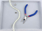 8mm Glass Crackle Beads Strand Yellow