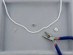 3mm Pearl Glass Round Beads Strand White