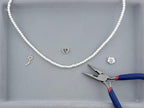 4mm Pearl Glass Round Beads Strand Cream