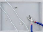 4mm Glass Round Beads Clear AB