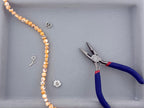 8mm Odd Shaped Shell Beads Orange