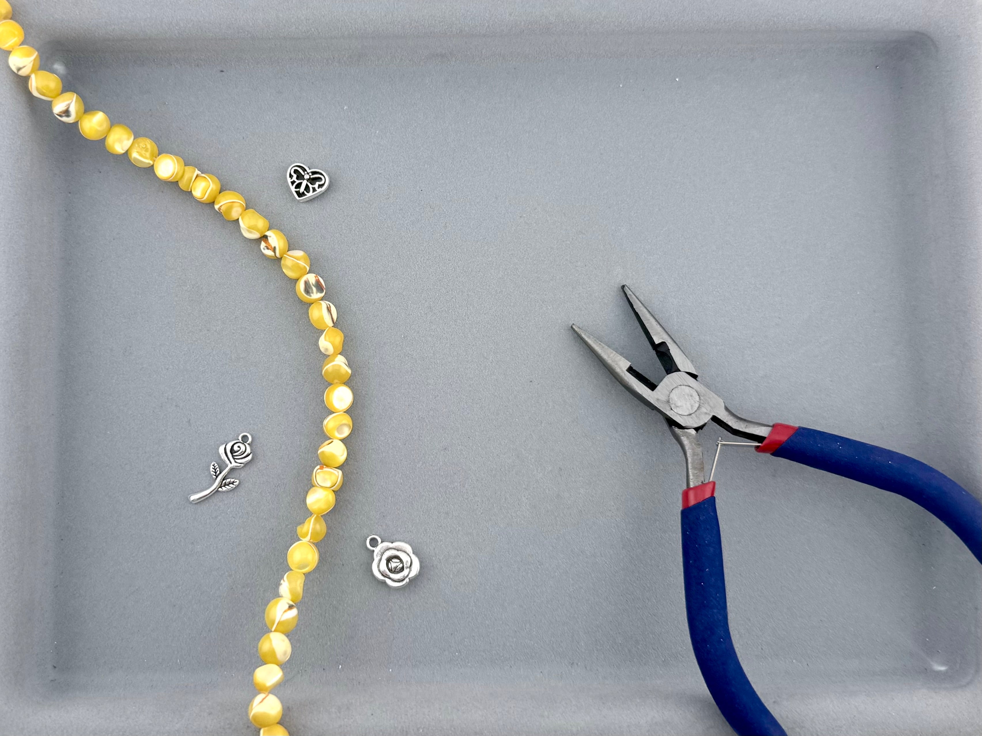 8mm Odd Shaped Shell BeadsYellow