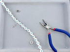 12x11mm Mother Of Pearl Hand Of Hamza Beads Strand White