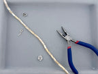 10x5mm Column Pearl Heirloom Beads Strand Cream