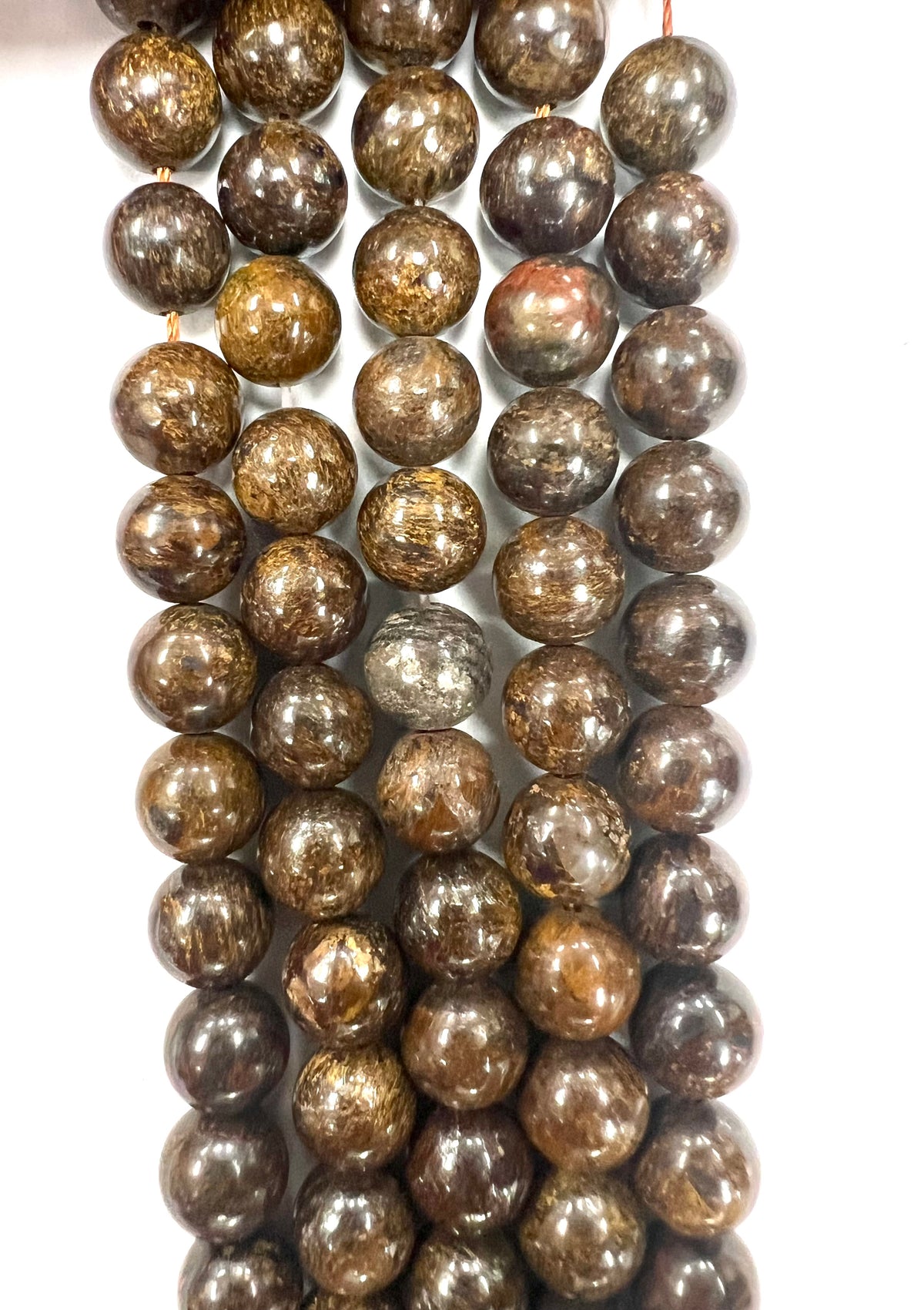 Dark Brown Jasper Beads Available in 8mm Sizes