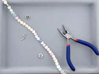 8mm Shell Heart Beads Strand Multi-Color