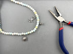 6mm Glass Faceted Rondelle Beads Mix Colour AB