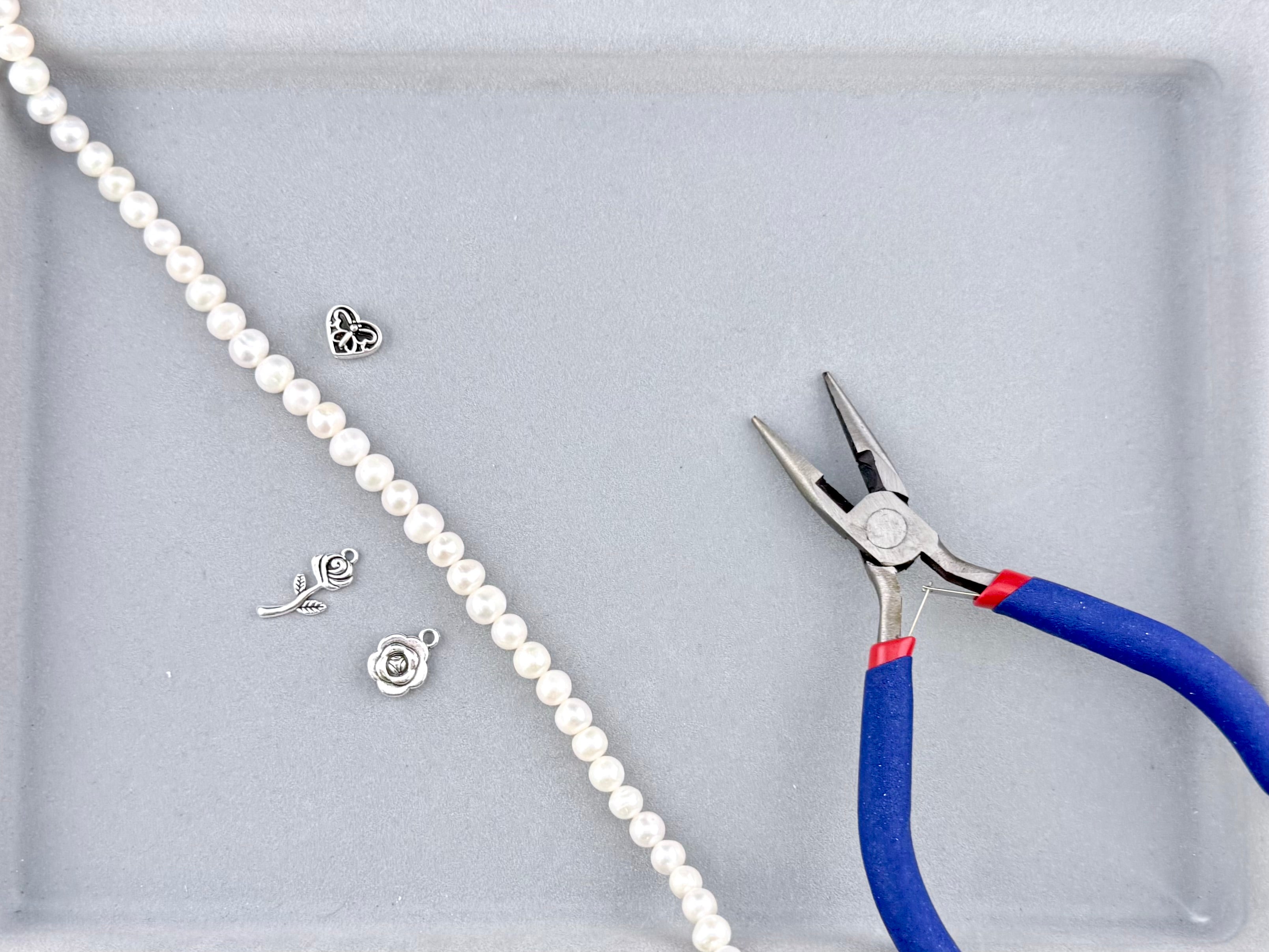 6mm Fresh Water Pearl Beads Strand White