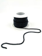 2mm Dark Blue Metal Rhinestone Banding With Dark Blue Crystal