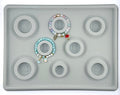34x26x1cm 8 Size Bracelet Board Gray