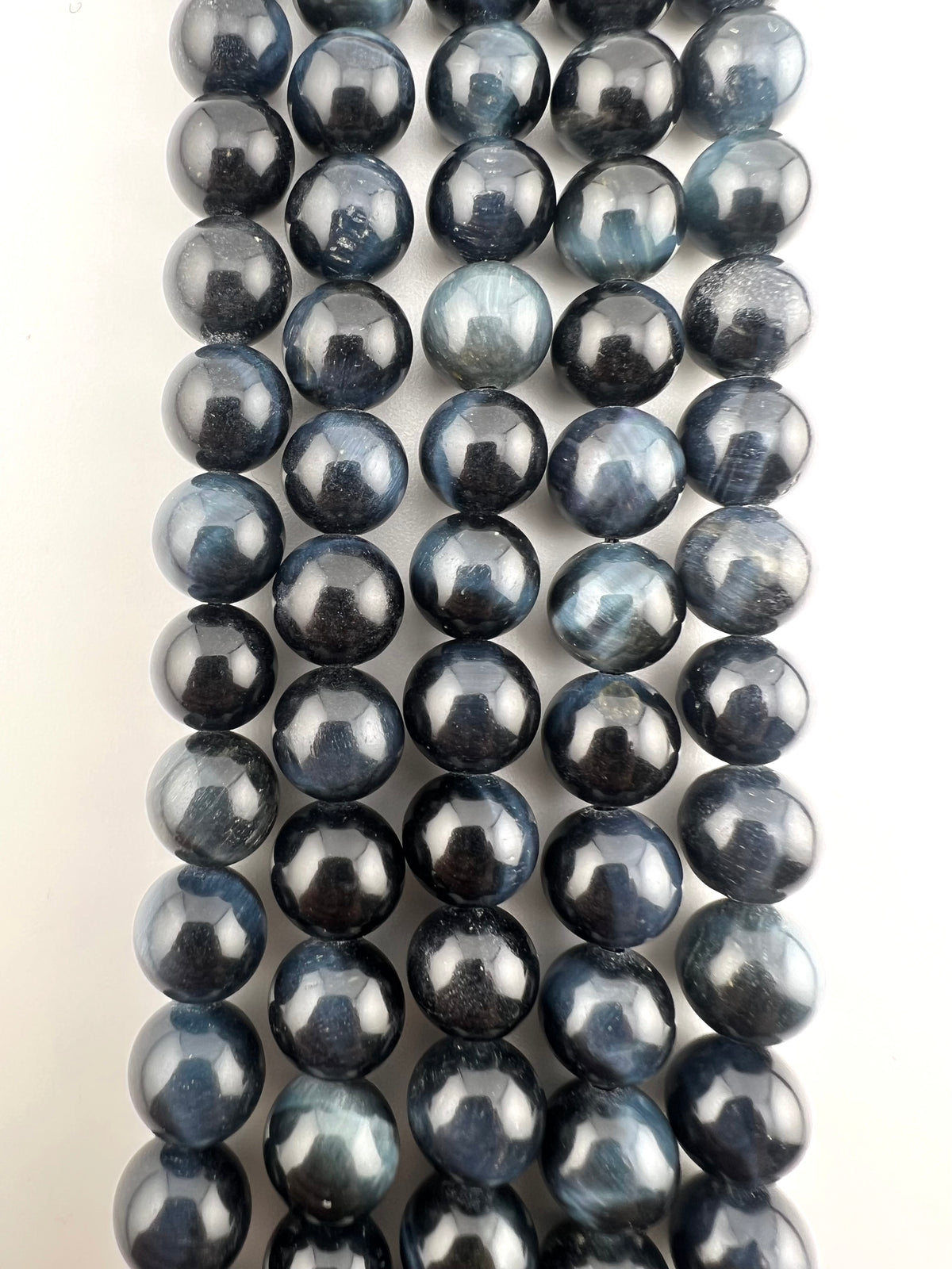 Blue Tiger Eye Natural Stone Beads