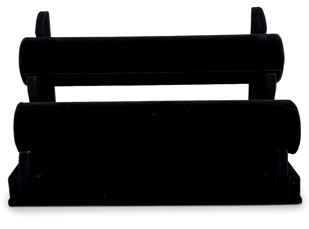 Velvet Bracelet Display Stand Black