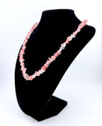 Black Velvet Necklace Display Bust Small