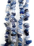 Natural Stone Blue Aventurine Chip Beads 5-8mm
