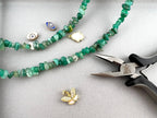 Natural Stone Green Agate Chip Beads 5-8mm